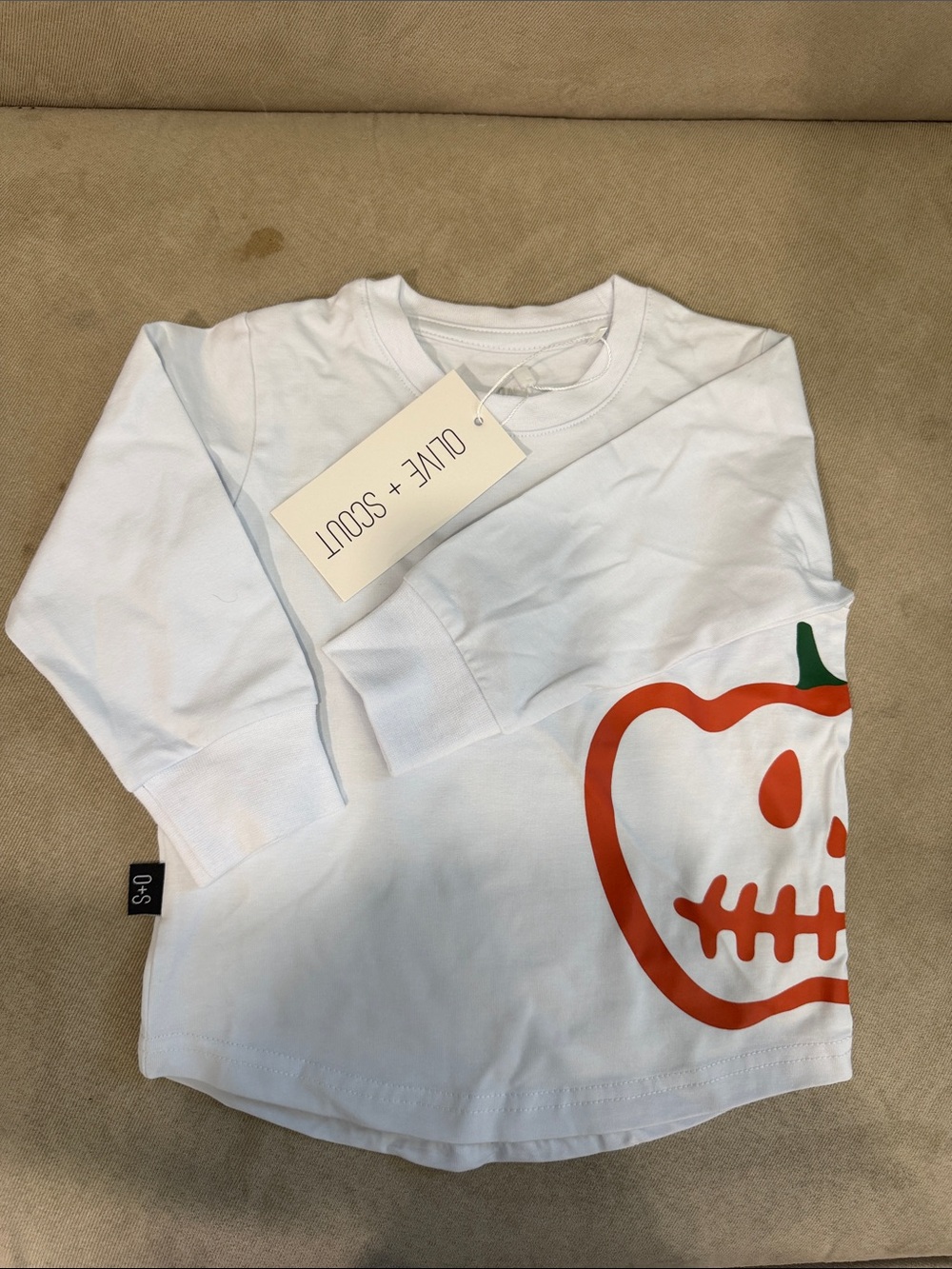 NWT Olive+Scout Halloween long sleeve shirt